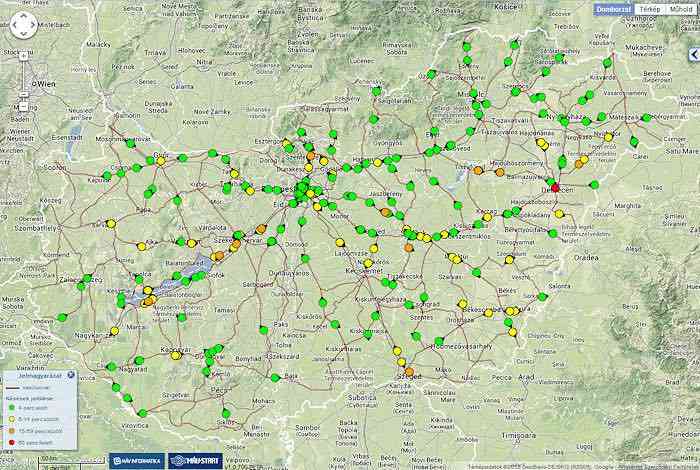 Lázár J. megszüntette a MÁV-csoport térképes, rendkívül hasznos vonatinfó szolgáltatását