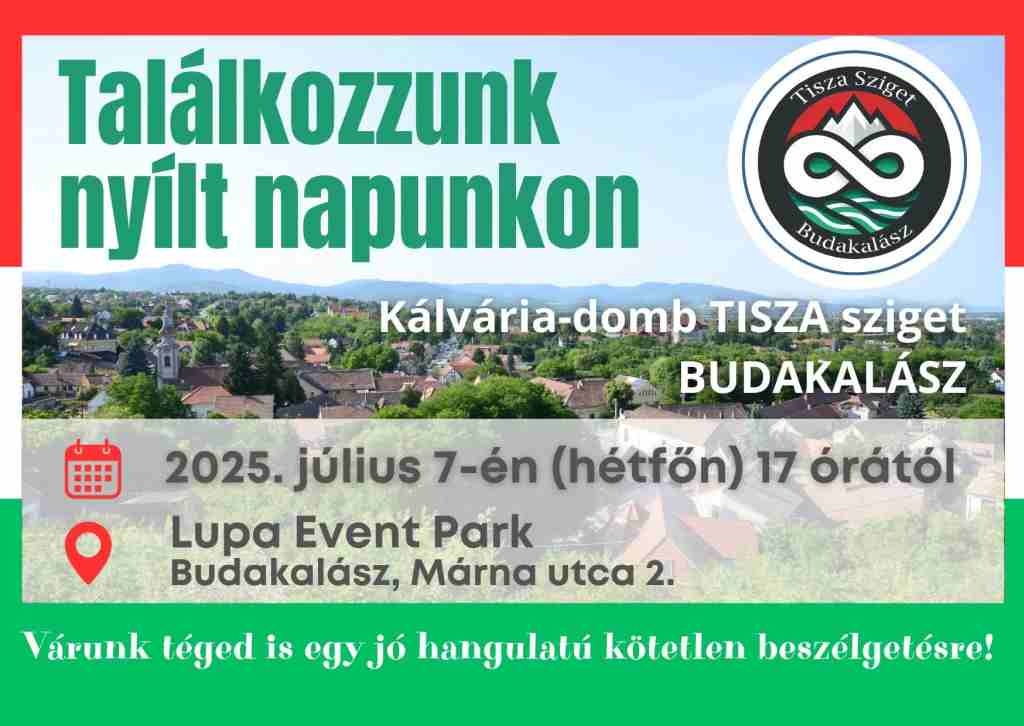 Nyílt Nap Budakalászon! (‘25.07.07.)