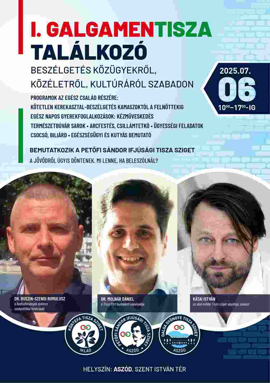 Dr. Ruszin-Szendi Romulusz, Dr. Molnár Dániel és Kátai István kerekasztal-beszélgetése (‘25.07.06.)