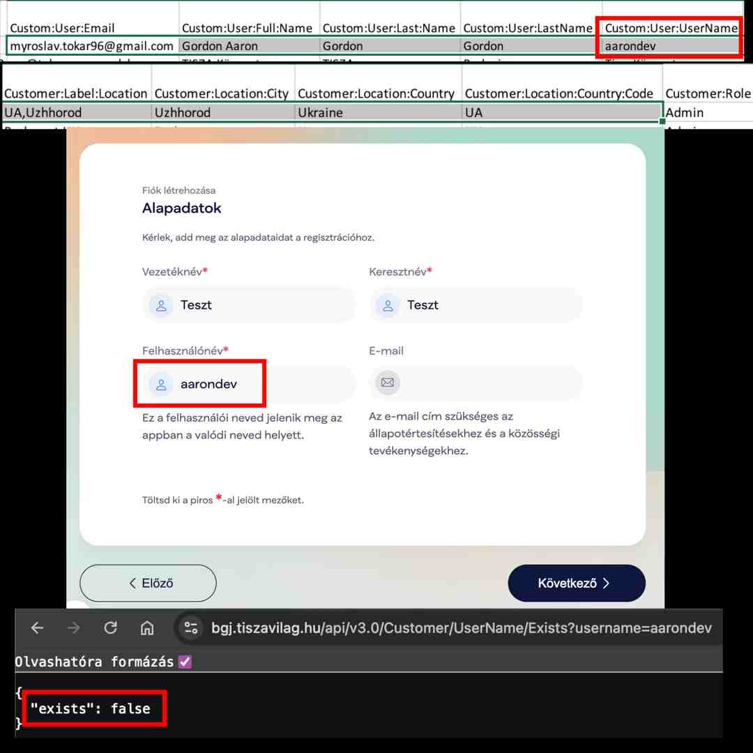 TISZA Világ applikáció, pár fiaskós észrevétel