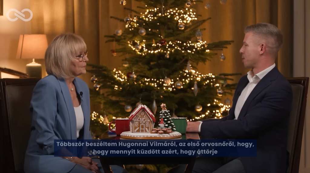 Egy kávé és egy különleges karácsonyi beszélgetés Szily Nórával